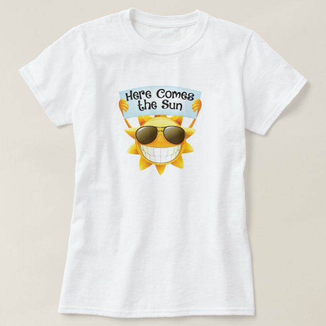 Här kommer Sol T-Shirt (Design framsida)