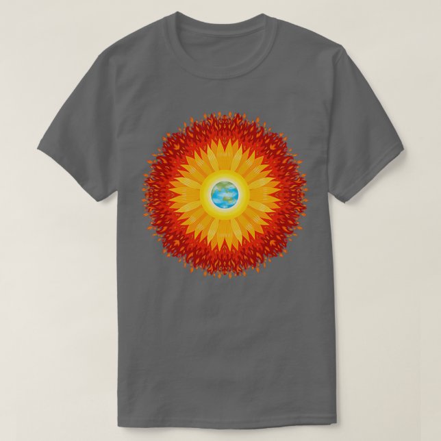 Här kommer Sol T Shirt (Design framsida)