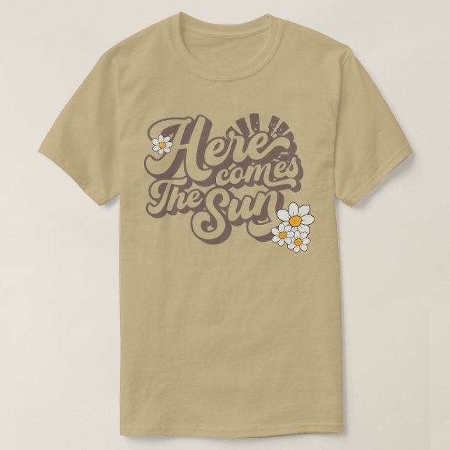 Här kommer Sol T Shirt (Design framsida)