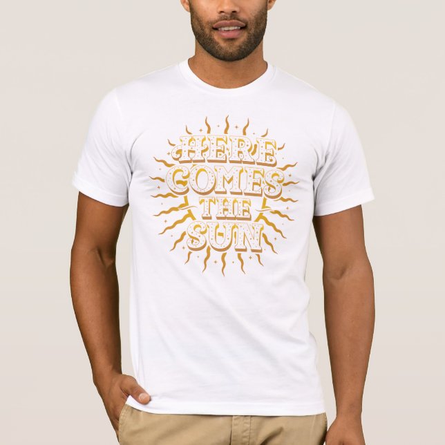 Här kommer Sol White T-Shirt (Framsida)