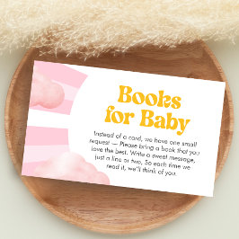 Här kommer solen Baby Shower-böcker för bebis Tilläggskort