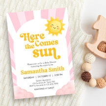 Här kommer solen Baby Shower