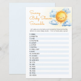 Här Kommer Solen Baby Shower Lek