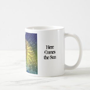 Här kommer solen kaffemugg