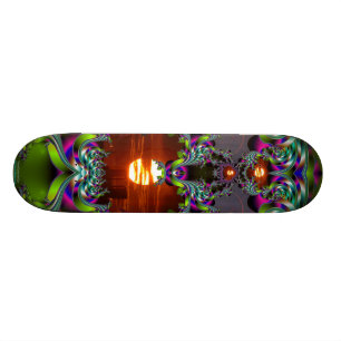 Här kommer solen mini skateboard bräda 18,5 cm