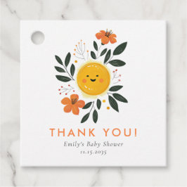 Här kommer Son Baby Shower Gåvor Etiketter