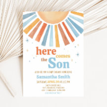 Här kommer Son Baby Shower