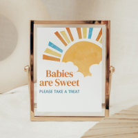 Här kommer Son Baby Shower Spädbarn är Sweet