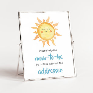 Här kommer Son Cute Sol-kuvertet Station Poster