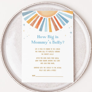Här kommer Son hur stor är Mamma Belly Game