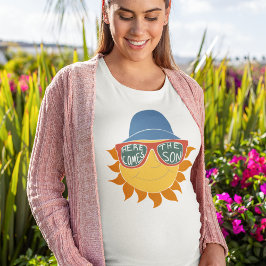 Här kommer Son Pojke Shower T Shirt