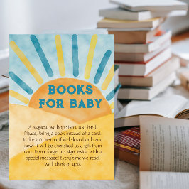 Här kommer Son Rays solsken bok Baby Shower-spel Tilläggskort