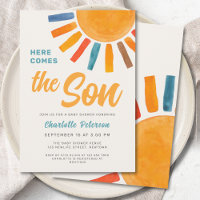 Här kommer Son Sunshine Baby Shower