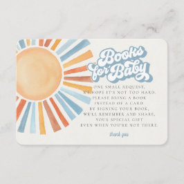 Här kommer Son Sunshine Bokar för Baby Card Tilläggskort