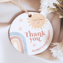 Här kommer Son Watercolor Boho Baby Shower