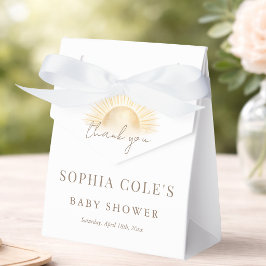 Här kommer sonen Boho Sun Baby Shower Tack så myck Presentaskar
