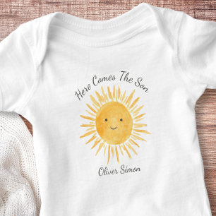 Här kommer sonen Personlig T Shirt