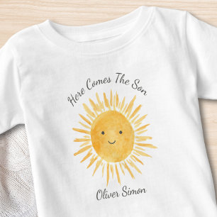 Här kommer sonen t shirt