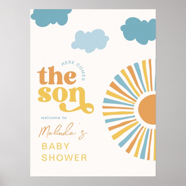 Här kommer välkomstsignalen för Son Poster (Framsidan)