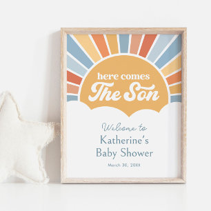 Här kommer välkomsttecknet för Sol Retro Baby Show Poster