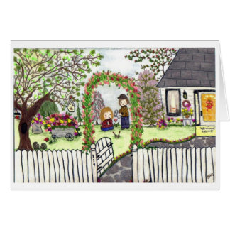 "Här kommer Vår" Hälsningskort