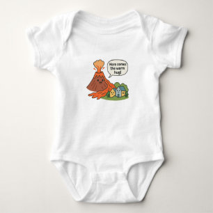 Här kommer Warm Hug! Volcano Humor T Shirt