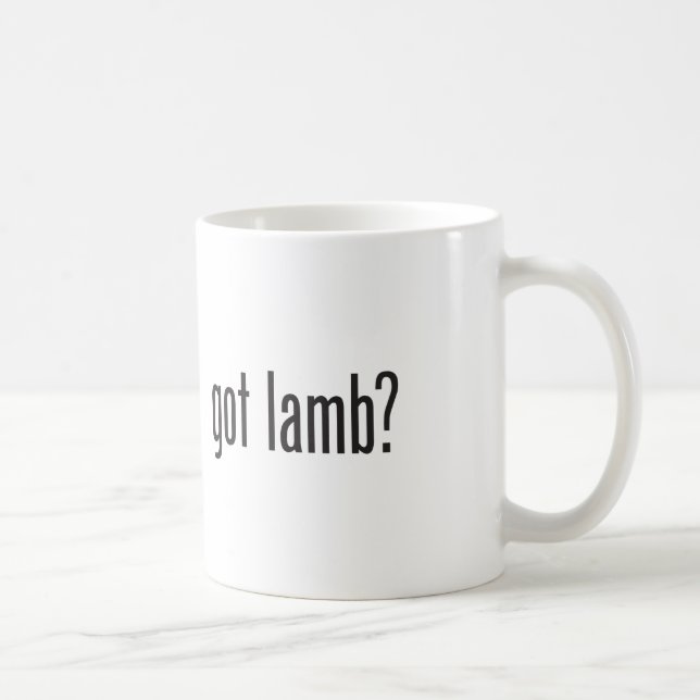 har lamm kaffemugg (Höger)