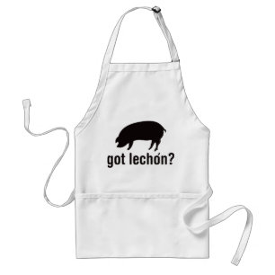 Har Lechon - grundläggande svart Förkläde