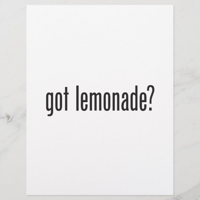 har lemonade (Framsida)