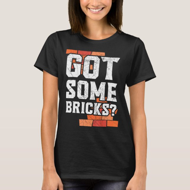 Har Lite Brickmason Construction Worker Bri T Shirt (Framsida)