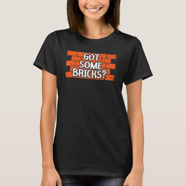 Har Lite Brickmason Construction Worker Bri T Shirt (Framsida)