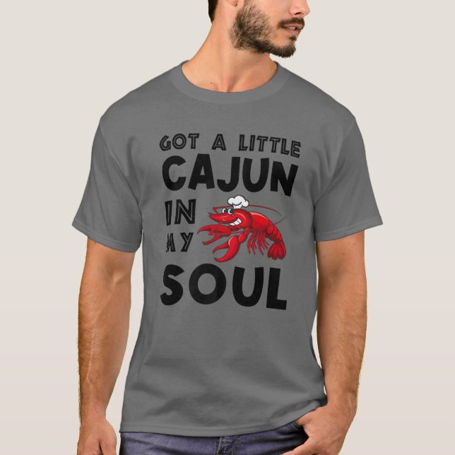 Har lite kajun i min Kräftor Crayfish Fu T Shirt (Framsida)