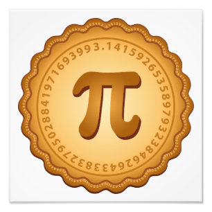 Har lite Paj på Pi Day, 14 mars Fototryck