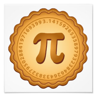 Har lite Paj på Pi Day, 14 mars Fototryck