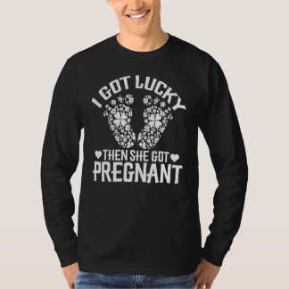 Har Lucky, sen Har Gravid Gravid St Pat T Shirt