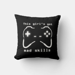 Har Mad Skills Video Game Controller Kudde