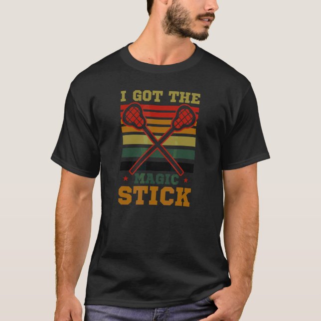 Har Magic Stick Lax T Shirt (Framsida)