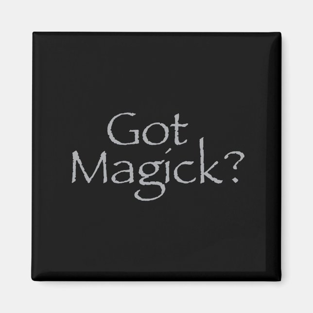 Har Magick? Magnet (Framsidan)