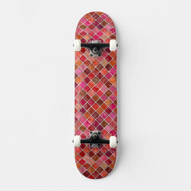 Har Makeup? - Cylinderkartong Mini Skateboard Bräda 18,7 Cm (Framsida)