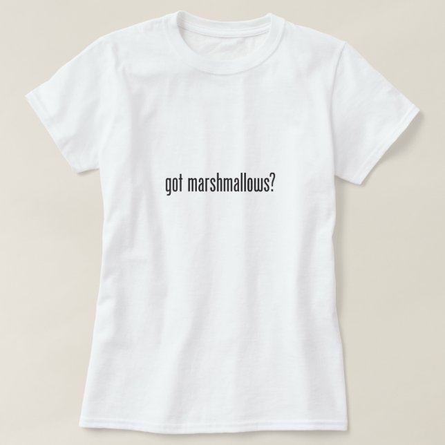 har marshmallow t-shirt (Design framsida)