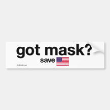 Har Mask? Spara Amerika.