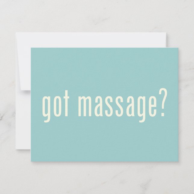 Har Massage? (Framsida)