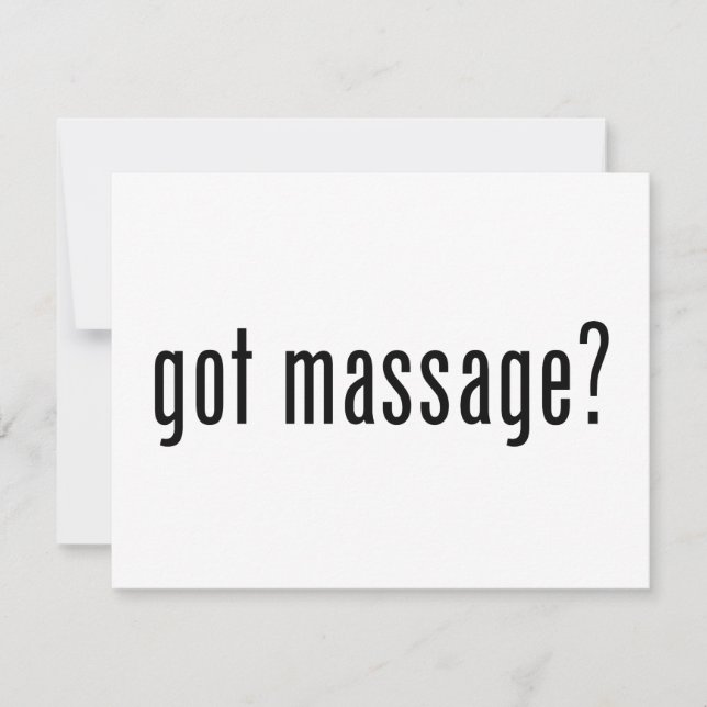 Har Massage? (Framsida)