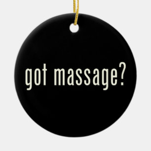 Har Massage? Julgransprydnad Keramik