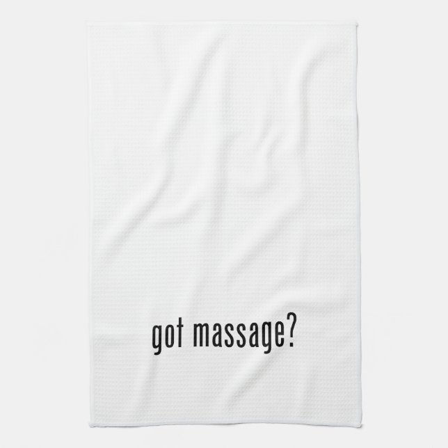 Har Massage? Kökshandduk (Vertikal)