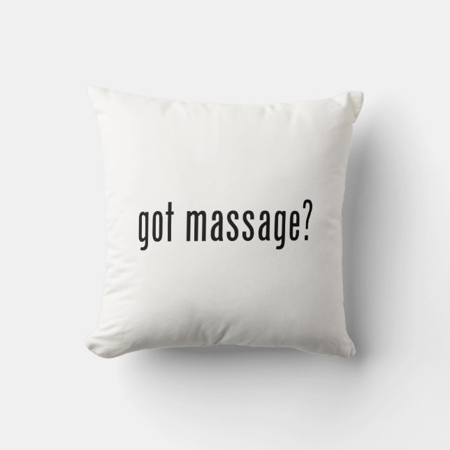Har Massage? Kudde (Framsida)