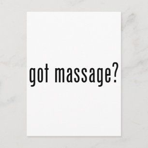 Har Massage? Vykort