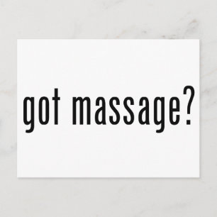 Har Massage? Vykort