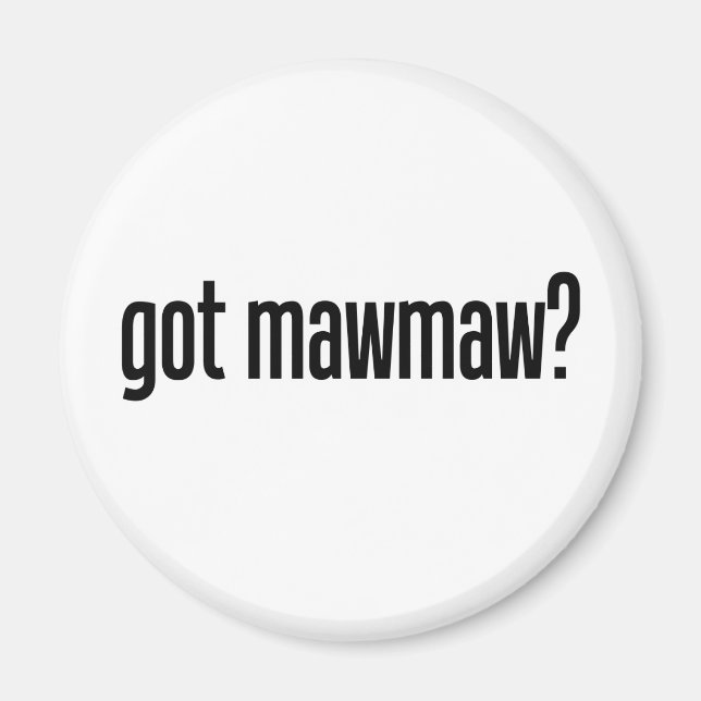 har mawmaw magnet (Framsidan)