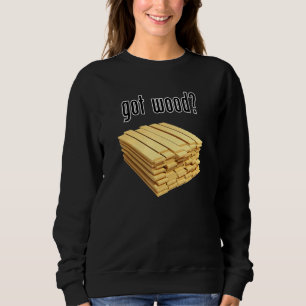 har med staplade träplåtar t shirt
